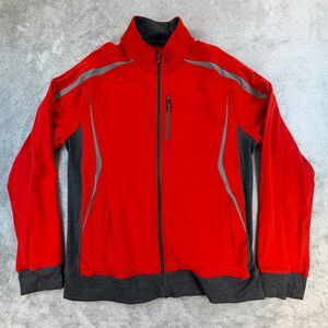 Lululemon Kung Fu Jacket II Men’s XXL Chili Red Softshell Zip Up Reflective